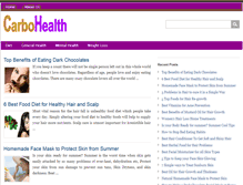 Tablet Screenshot of carbohealth.com